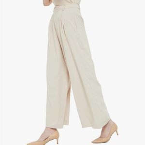 Viral Tronjori Amazon High Waist Casual Wide Leg Long Palazzo Pants